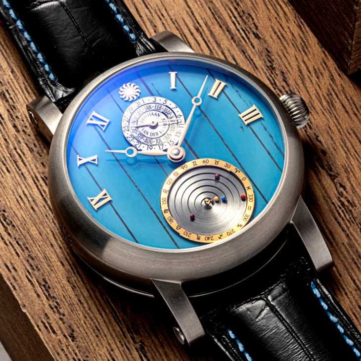 Christiaan Van Der Klaauw - ASTRONOMICAL MASTERPIECES - (Eise Eisinga Titanium SHH Edition) - 一錶一宇宙 Christiaan van der Klaauw Planetarium Eise Eisinga 星象儀腕錶SHH特別版