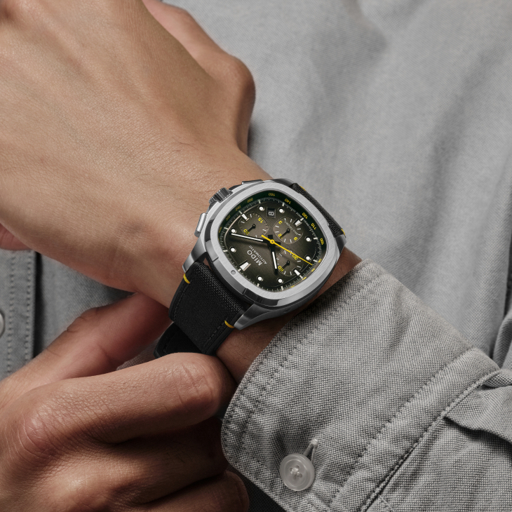 MIDO - MULTIFORT - M049.527.11.081.00 - 轉動復古旋鈕 鎖定你的腕間頻道│MIDO Multifort TV Chronograph 玩錶筆記