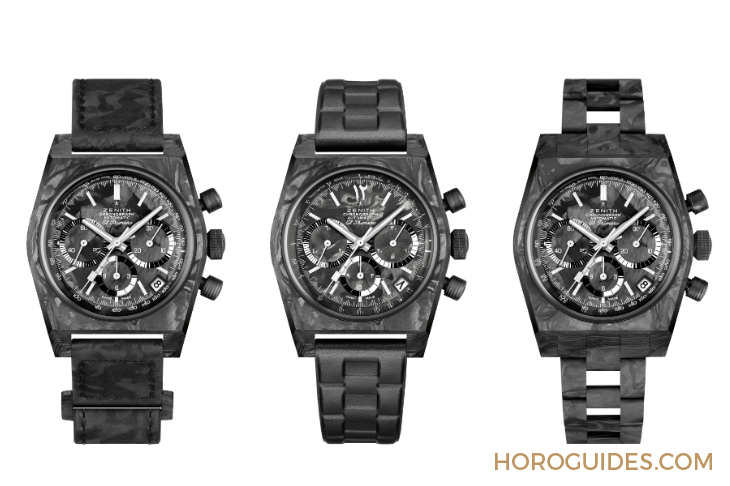 ZENITH - CHRONOMASTER - 10.A3818.400-2/21.R100 - 封面女郎回歸!ZENITH推出全新Chronomaster Revival A3818 Cover Girl Carbon腕錶