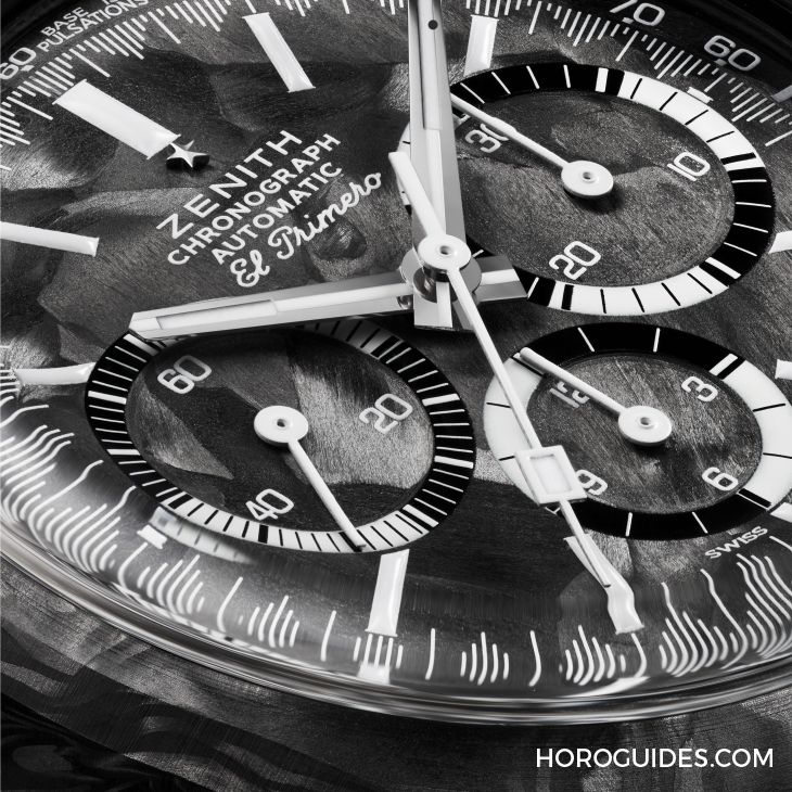 ZENITH - CHRONOMASTER - 10.A3818.400-2/21.R100 - 封面女郎回歸!ZENITH推出全新Chronomaster Revival A3818 Cover Girl Carbon腕錶