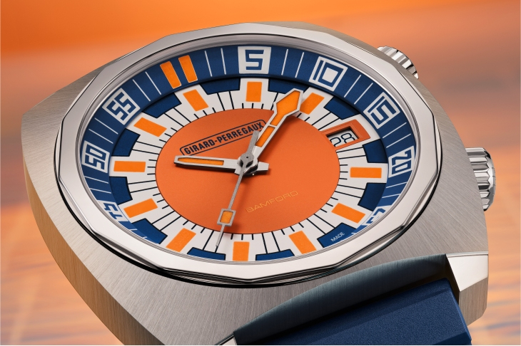 GIRARD-PERREGAUX - DEEP DIVER - 39500-21-3266-6CX - GP攜手Bamford演繹復古潛水風格，全新Deep Diver限量上市