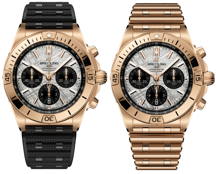 BREITLING - CHRONOMAT - RB01347A1F1S1 - 隕石獨步，征服球場｜百年靈攜手曼城球星「魔人」哈蘭德推出Chronomat限量腕錶