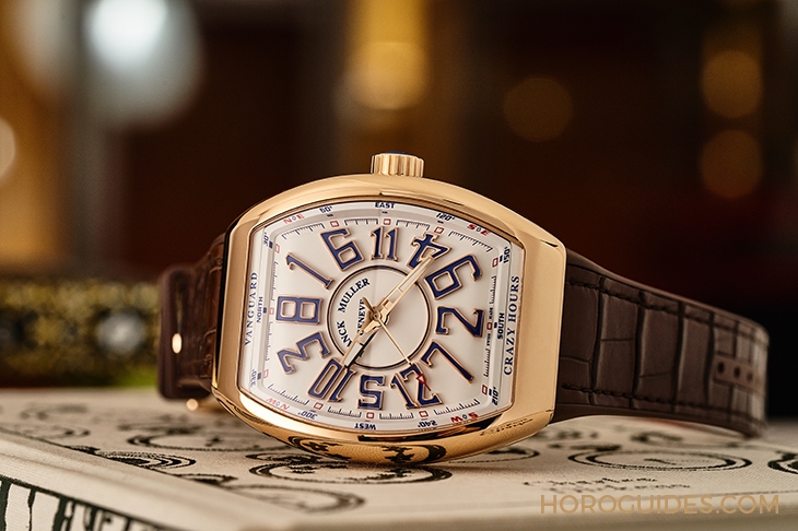 FRANCK MULLER - VANGUARD - V 45 CH 5N BL - FRANCK MULLER Vanguard Crazy Hours 沒有最狂,只有更狂!