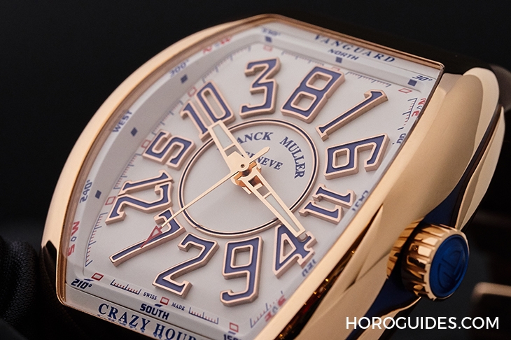 FRANCK MULLER - VANGUARD - V 45 CH 5N BL - FRANCK MULLER Vanguard Crazy Hours 沒有最狂,只有更狂!