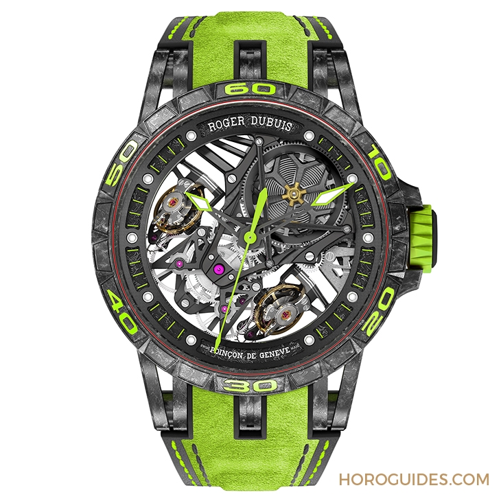 ROGER DUBUIS - EXCALIBUR - (Essenza SCV12) - Lamborghini超級跑車魂注入!Roger Dubuis超級訂製錶Excalibur Essenza SCV12桀驁現身