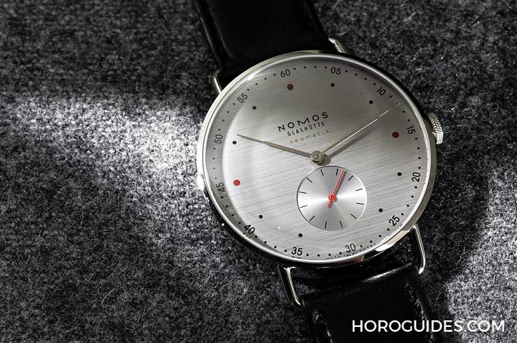 NOMOS - AT WORK - 1114 - 職場選錶,實用至上|NOMOS Slivercut面盤的洗鍊魅力