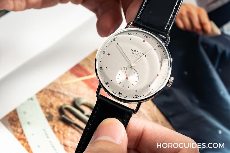 NOMOS - AT WORK - 1114 - 職場選錶,實用至上|NOMOS Slivercut面盤的洗鍊魅力