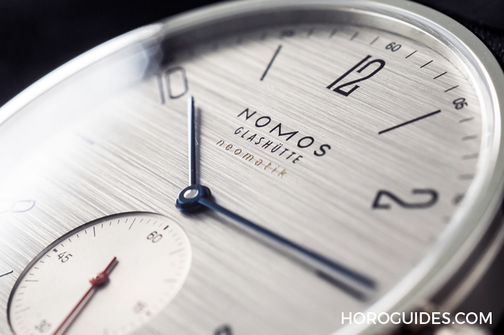 NOMOS - AT WORK - 1114 - 職場選錶,實用至上|NOMOS Slivercut面盤的洗鍊魅力