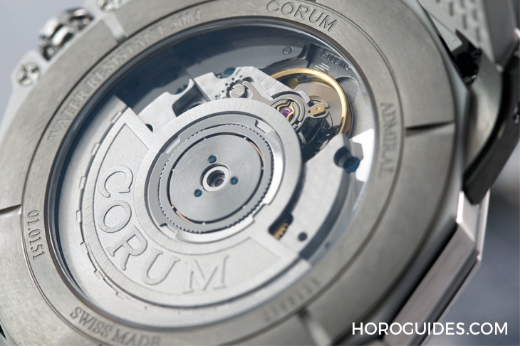 CORUM - ADMIRAL - A298/04127 - 海洋風格領航之選｜Corum海軍上將AC-One 45鏤空陀飛輪與AC-One 38女仕鑽錶