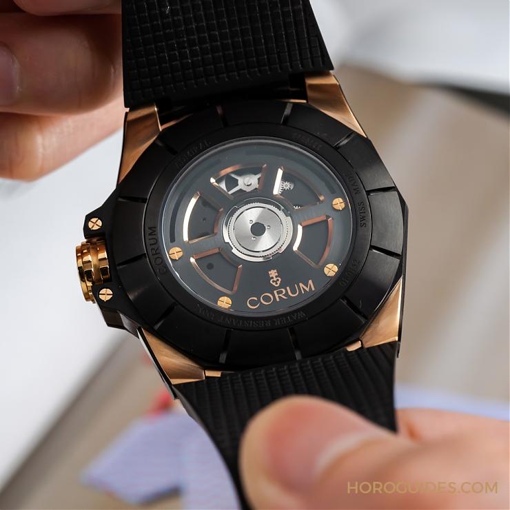 CORUM - ADMIRAL - A298/04127 - 海洋風格領航之選｜Corum海軍上將AC-One 45鏤空陀飛輪與AC-One 38女仕鑽錶