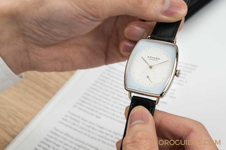 NOMOS - GOLDEN - 920 - NOMOS Lux白金腕錶,一種讓人意猶未盡的氣質美學