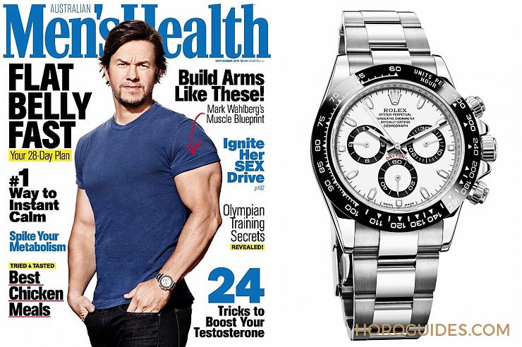 ROLEX - 【名人錶盒】馬克華伯格的肌情壯臂與閃亮錶藏