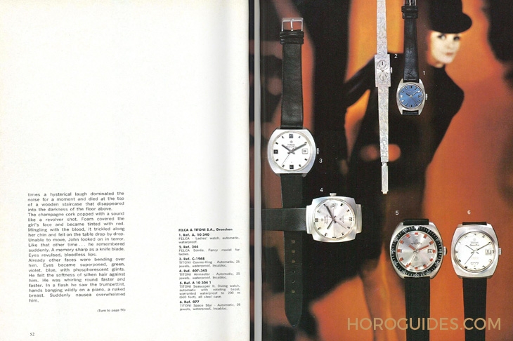 TITONI - SEASCOPER - 83600 S-BE-255 - 強大規格奇襲！Titoni海洋探索系列600米深潛腕錶