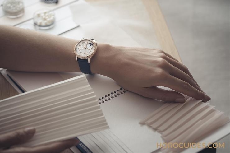 VACHERON CONSTANTIN - EGERIE - 8005F/000R-B498 - 江詩丹頓Égérie伊靈月相腕錶為何值得妳擁有?五點看懂它的出眾與講究