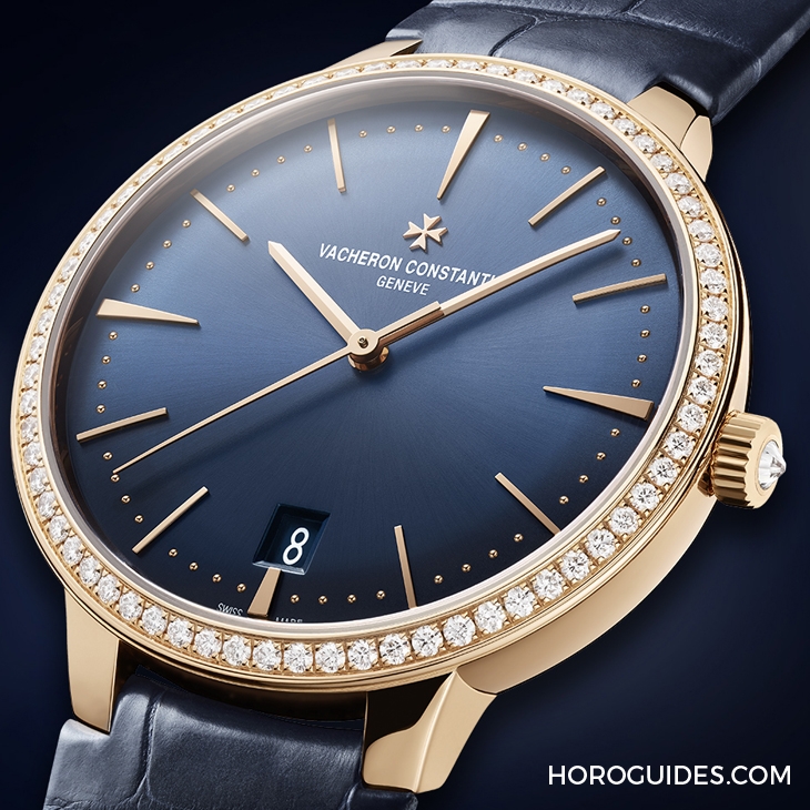 VACHERON CONSTANTIN - PATRIMONY - 85515/000R-B644 - 優雅，不言而喻｜江詩丹頓Patrimony自動上鍊腕錶午夜藍面款
