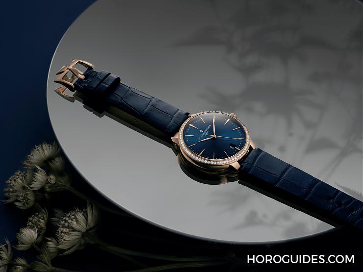 VACHERON CONSTANTIN - PATRIMONY - 85515/000R-B644 - 優雅，不言而喻｜江詩丹頓Patrimony自動上鍊腕錶午夜藍面款