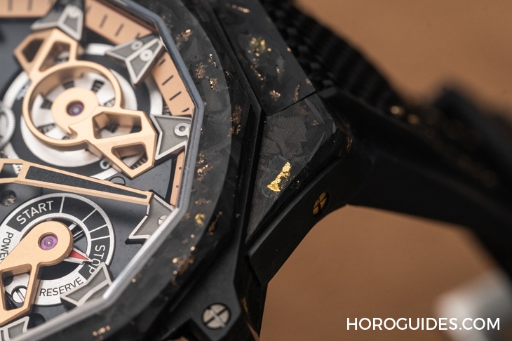 CORUM - ADMIRAL - A298/04277 - 298.100.46/F249 AD10 - 為這道剛硬厚實的輪廓，撒金｜Corum Admiral 45海軍上將飛行陀飛輪鏤空自動腕錶