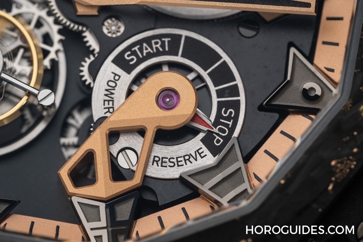 CORUM - ADMIRAL - A298/04277 - 298.100.46/F249 AD10 - 為這道剛硬厚實的輪廓，撒金｜Corum Admiral 45海軍上將飛行陀飛輪鏤空自動腕錶