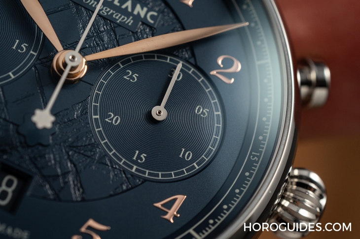 MONTBLANC - STAR - 129626 - 冰川紋藍面，暮色下的白朗峰頂印象｜Montblanc明星傳承系列限量新作