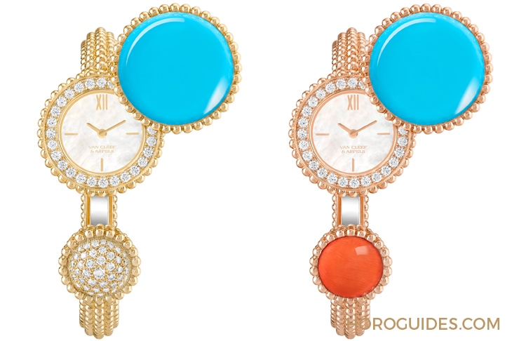 VAN CLEEF & ARPELS - PERLEE - VCARPBKK00 - 金質圓珠的流光溢彩,歡欣愉快的時光軌跡:梵克雅寶Perlée系列腕錶新作