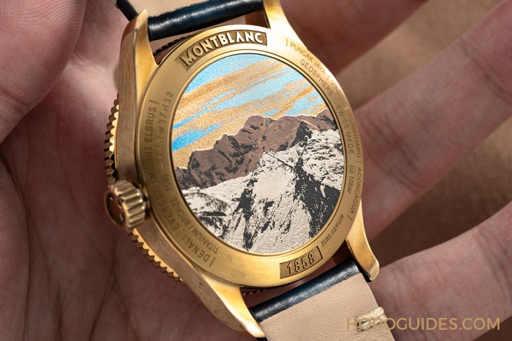 MONTBLANC - 1858 - 129415 - 零氧！耐用、精準、不起霧｜Montblanc 1858系列Geosphere世界時區零氧限量腕錶的極限探險魂