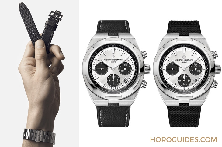 VACHERON CONSTANTIN - OVERSEAS - 5500V/110A-B686 - 黑白配，江詩丹頓Overseas計時熊貓面登場