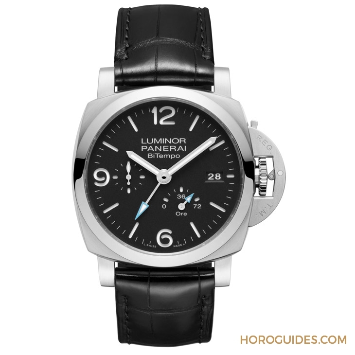 PANERAI - LUMINOR - PAM01361 - Panerai新一代兩地時間錶款以BiTempo為名｜Luminor BiTempo-PAM01360與PAM01361
