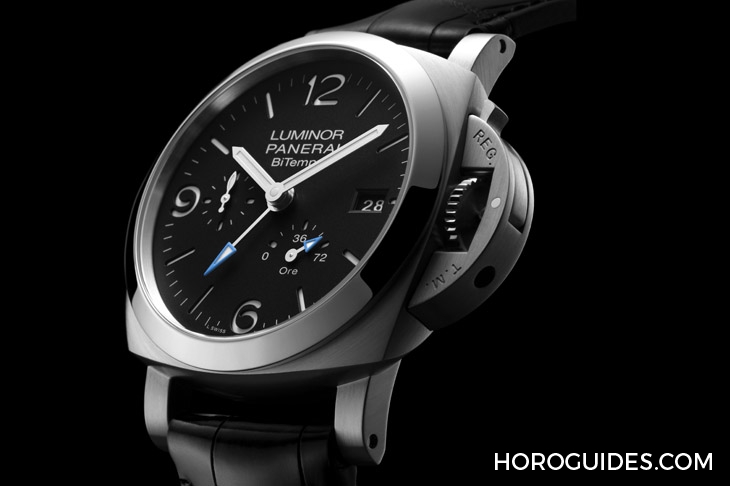 PANERAI - LUMINOR - PAM01361 - Panerai新一代兩地時間錶款以BiTempo為名｜Luminor BiTempo-PAM01360與PAM01361