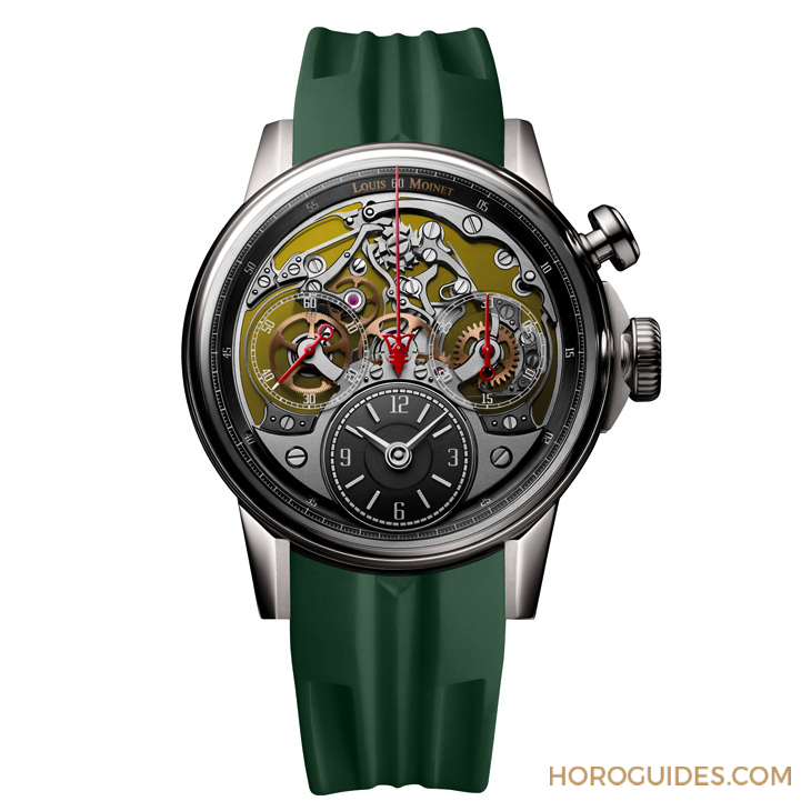 Louis Moinet - MECHANICAL WONDERS - LM-114.40.20 - 眼見為憑 !Louis Moinet示範這樣把玩計時碼錶最有感