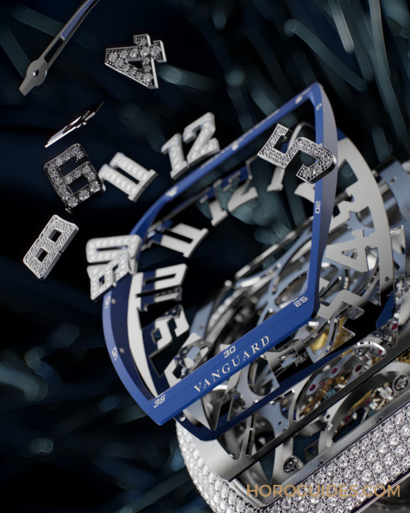 FRANCK MULLER - VANGUARD - V 41 S AT SQT D NBR CD (BU) AC-OG - 以酒桶錶定江山｜Franck Muller腕錶精選，戴出不凡風範