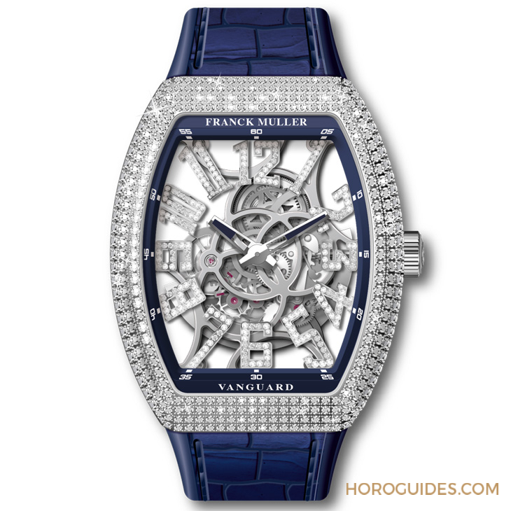 FRANCK MULLER - VANGUARD - V 41 S AT SQT D NBR CD (BU) AC-OG - 以酒桶錶定江山｜Franck Muller腕錶精選，戴出不凡風範