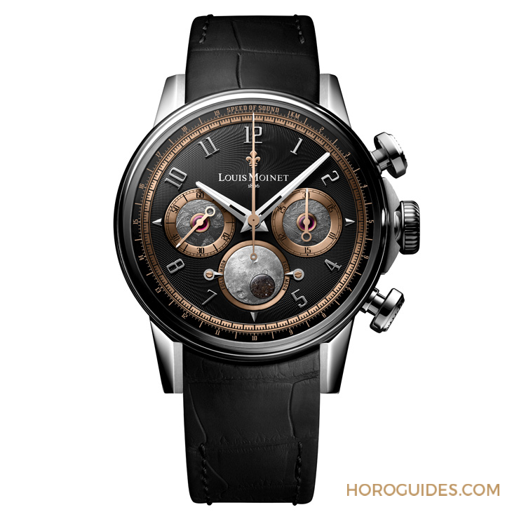 Louis Moinet - COSMIC ART - LM-135.50.V1 - 史上運用最多種隕石的腕錶現身SHH台北101頂級鐘錶概念店|Louis Moinet拾集隕石碎片的浪漫而來