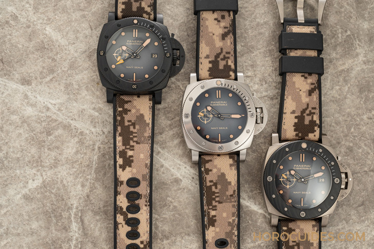 PANERAI - SUBMERSIBLE - PAM01521 - 沛納海攜手海豹部隊跨出美國本土出任務|Panerai Submersible QuarantaQuattro Navy SEAL系列腕錶