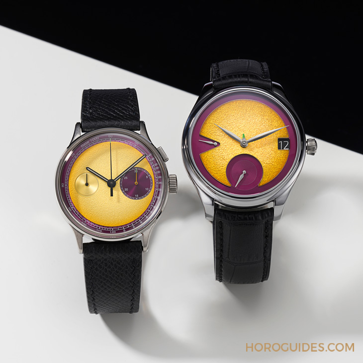 H. MOSER & CIE - ENDEAVOUR - 1800-1200 - 當有趣的靈魂，遇到有趣的靈魂，不如來一對以百香果為靈感的錶｜H. Moser & Cie. X Studio Underd0g百香果限量套組