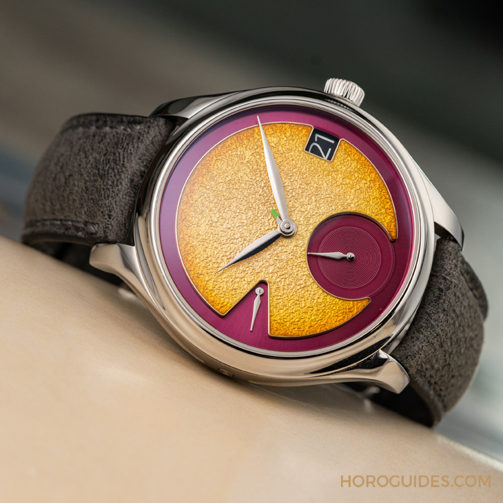 H. MOSER & CIE - ENDEAVOUR - 1800-1200 - 當有趣的靈魂，遇到有趣的靈魂，不如來一對以百香果為靈感的錶｜H. Moser & Cie. X Studio Underd0g百香果限量套組