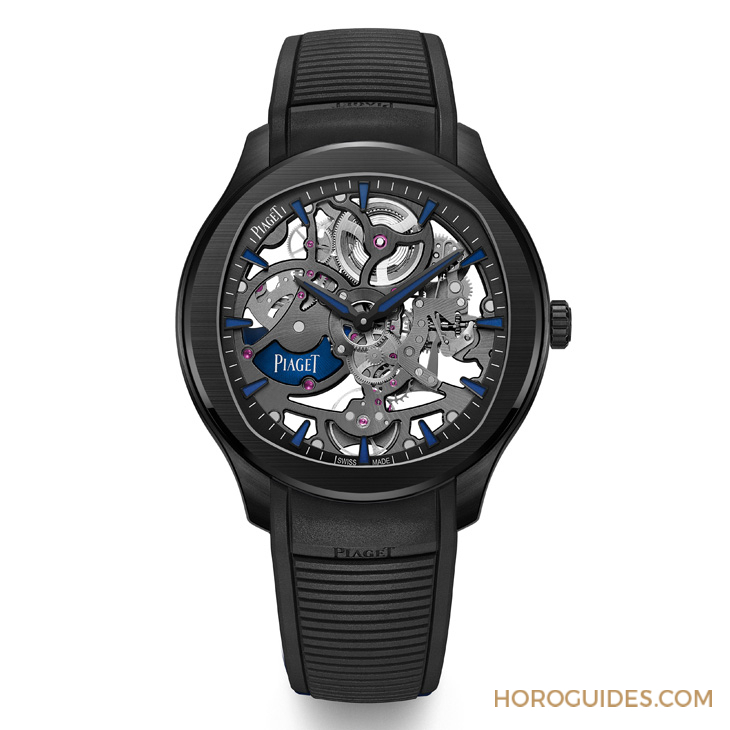 PIAGET - POLO - G0A49011 - 風雅動感再進化｜Piaget Polo系列黑陶瓷超薄鏤空自動上鍊腕錶
