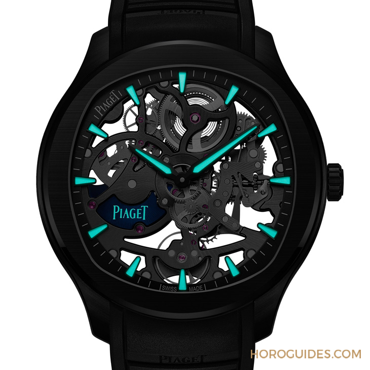 PIAGET - POLO - G0A49011 - 風雅動感再進化｜Piaget Polo系列黑陶瓷超薄鏤空自動上鍊腕錶