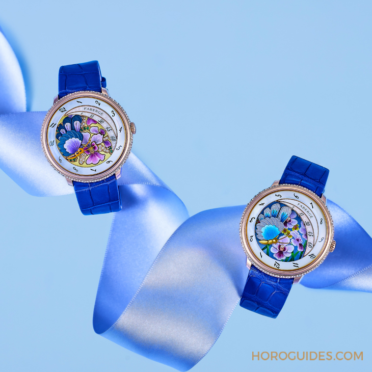FABERGÉ - COMPLIQUÉE  - （Compliquée Butterfly Gardenia Platinum Jubilee Edition） - 蝶翼開展了，時間經過了｜Fabergé × SHH Compliquée Platinum Jubilee Edition腕錶