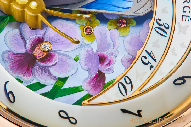 FABERGÉ - COMPLIQUÉE  - （Compliquée Butterfly Gardenia Platinum Jubilee Edition） - 蝶翼開展了，時間經過了｜Fabergé × SHH Compliquée Platinum Jubilee Edition腕錶