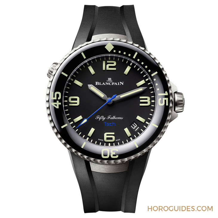 BLANCPAIN - FIFTY FATHOMS - 5029A-12B30-64A - 睽違七年!Blancpain五十噚心繫海洋計畫限量錶第四代採最新「Tech」系列設計現身