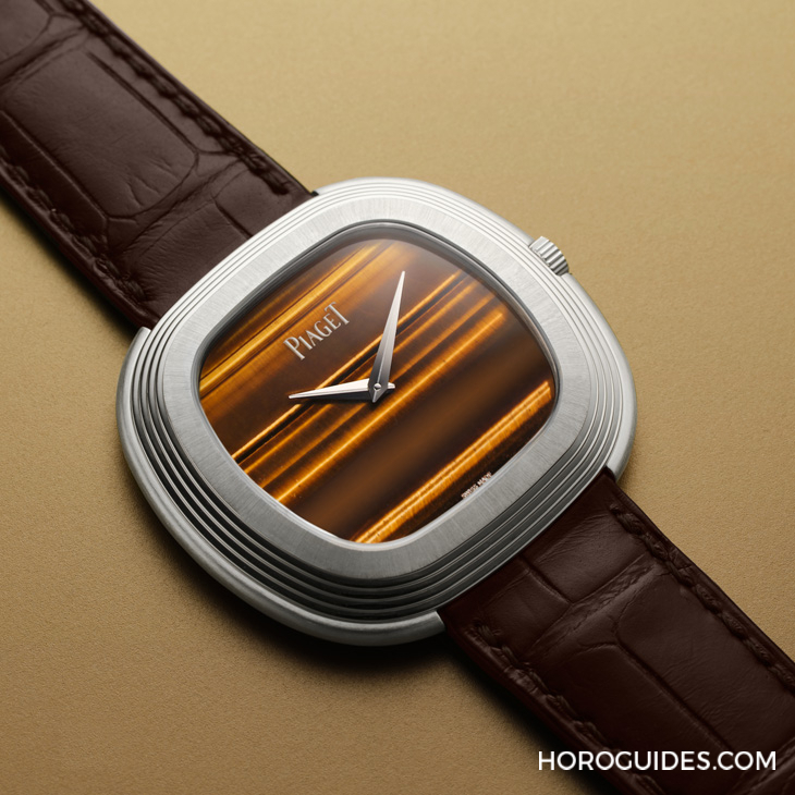 PIAGET - BLACK TIE - G0A50237 - 結合大膽輪廓與金質光影的復古魅力｜PIAGET Polo 79腕錶白金版現身、梯形錶殼Sixtie腕錶初亮相