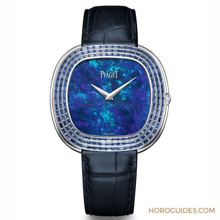 PIAGET - BLACK TIE - G0A50237 - 結合大膽輪廓與金質光影的復古魅力｜PIAGET Polo 79腕錶白金版現身、梯形錶殼Sixtie腕錶初亮相