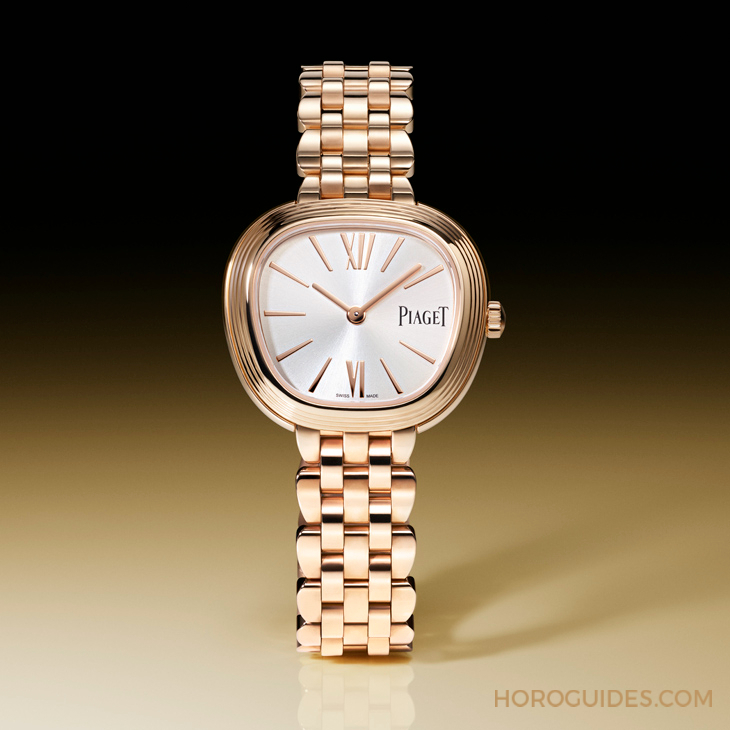 PIAGET - BLACK TIE - G0A50237 - 結合大膽輪廓與金質光影的復古魅力｜PIAGET Polo 79腕錶白金版現身、梯形錶殼Sixtie腕錶初亮相