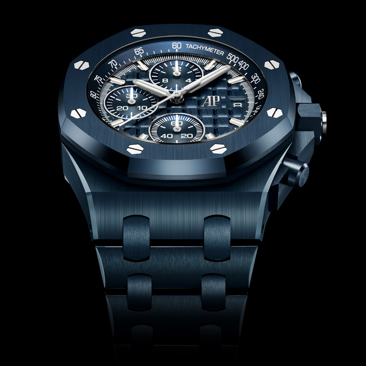 AUDEMARS PIGUET - ROYAL OAK - 26674SG.OO.1320SG.01 - 全新自動上鍊萬年曆機芯7138、「雲夜藍50」陶瓷新色，Audemars Piguet愛彼150年週年話題新作強勢連發