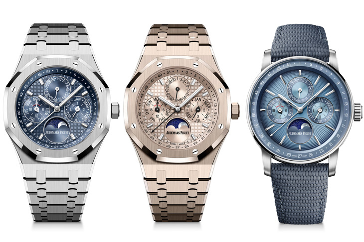 AUDEMARS PIGUET - ROYAL OAK - 26674SG.OO.1320SG.01 - 全新自動上鍊萬年曆機芯7138、「雲夜藍50」陶瓷新色，Audemars Piguet愛彼150年週年話題新作強勢連發