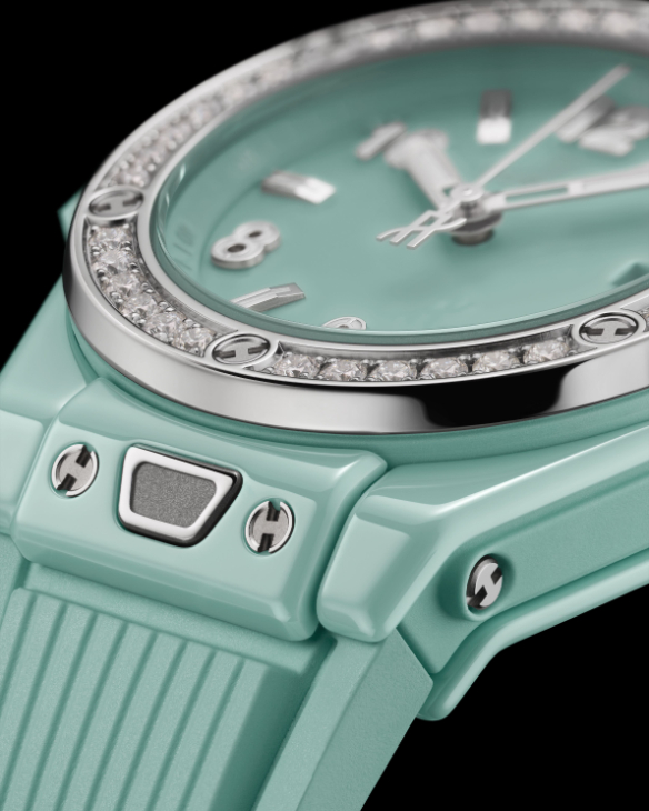 HUBLOT - BIG BANG - 441.GS.5221.RX - Hublot打造夏日最潮涼感腕錶|Big Bang薄荷綠陶瓷系列腕錶