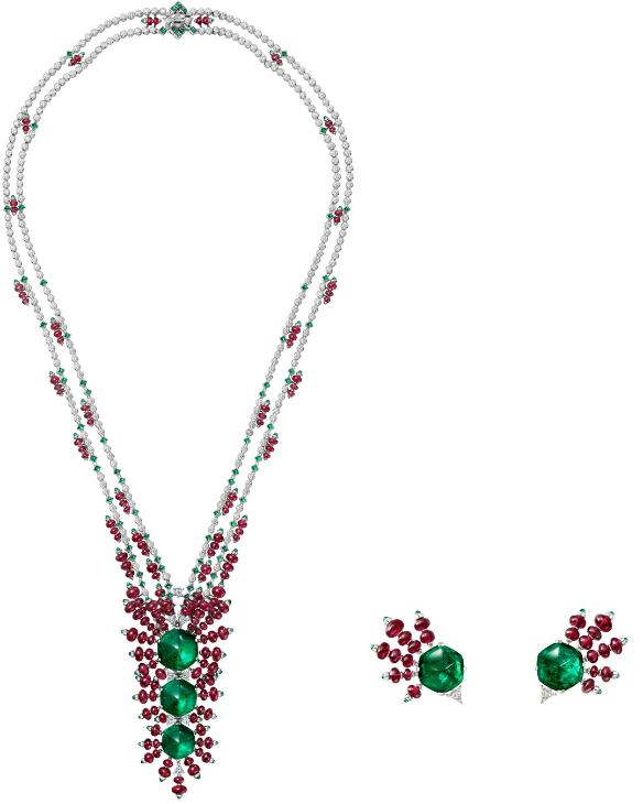 CARTIER - TRESSAGE - HPI01690 - 自然藝境，Cartier 2025年頂級珠寶展