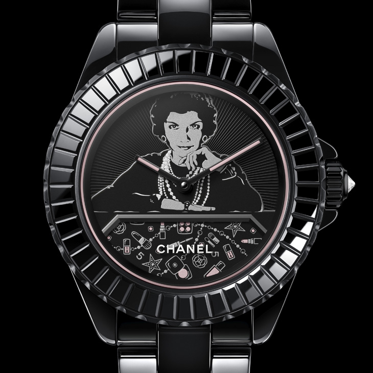 CHANEL - J12 - （Mademoiselle J12 Blush Caliber 12.1機芯38毫米腕錶） - 以粉紅色調為腕錶上妝：CHANEL BLUSH限定腕錶系列，彩妝美學與高級製錶的交會