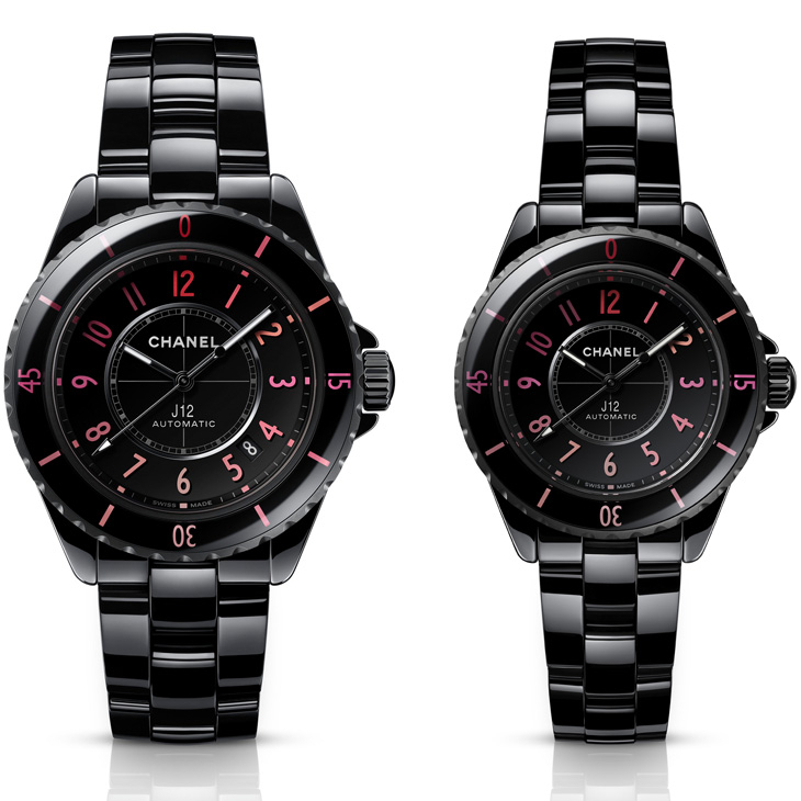 CHANEL - J12 - （Mademoiselle J12 Blush Caliber 12.1機芯38毫米腕錶） - 以粉紅色調為腕錶上妝：CHANEL BLUSH限定腕錶系列，彩妝美學與高級製錶的交會