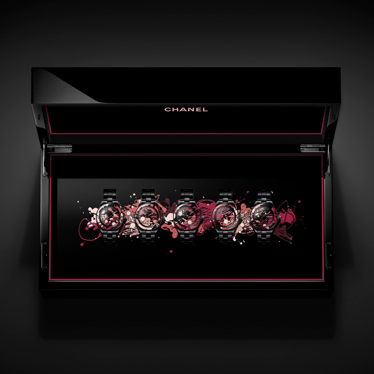 CHANEL - J12 - （Mademoiselle J12 Blush Caliber 12.1機芯38毫米腕錶） - 以粉紅色調為腕錶上妝：CHANEL BLUSH限定腕錶系列，彩妝美學與高級製錶的交會